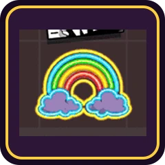Символ Neon Rainbow слота Le King